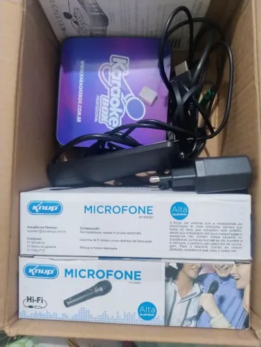 Sistema de karaoke original,homolago e registrado