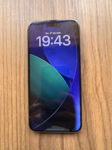 iPhone 15 Pro Max 256GB - Cinza Titânio com nota fiscal