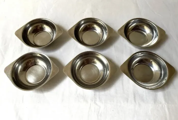 Porta Sobremesa Inox - 6 Unidades