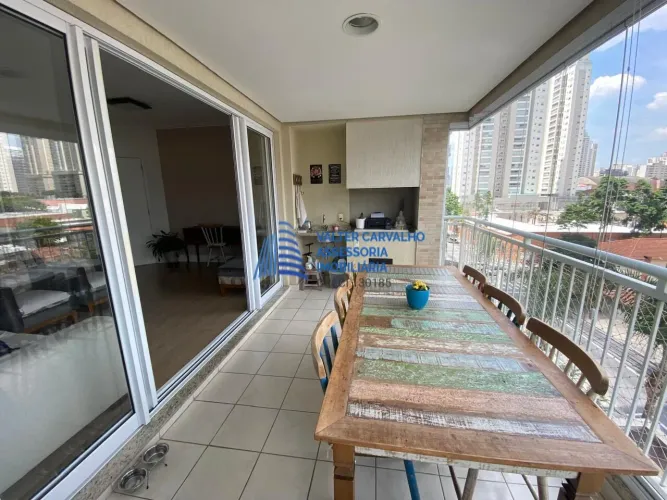 Apartamento 133m² 3 suítes , 2 vagas em Vila Romana, São Paulo/SP