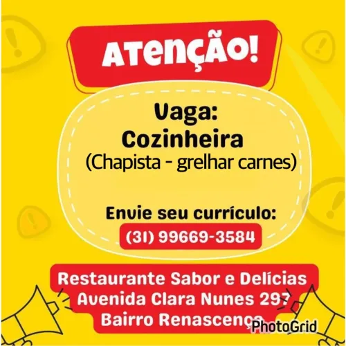 Cozinheiro chapista