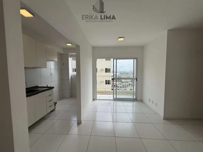 Aluguel 02 quartos, condomínio Clube próximo ao Le Parc, 48m², com armários, 01 vaga