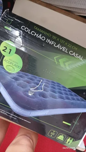 Colchão inflável casal