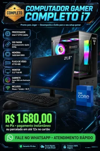 PC GAMER COMPLETO i7