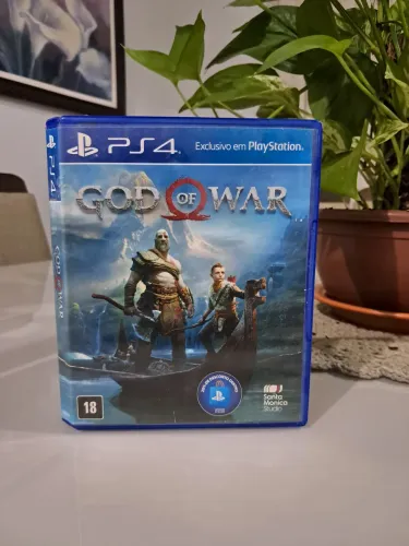 Jogo God of War PS4 (Mídia Física Original - PT-BR)