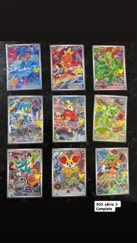 Cartas Pokémon variadas - todas Nm
