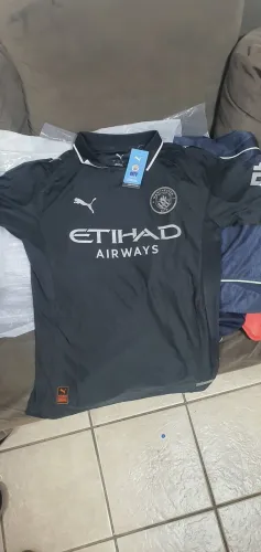 Camisa Manchester City Haaland 9 Tailandesa versão Jogador