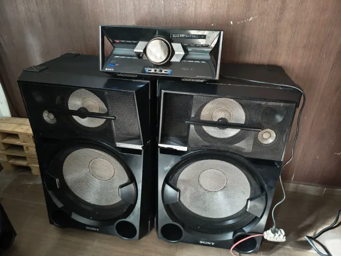 Caixas som sony shake 99