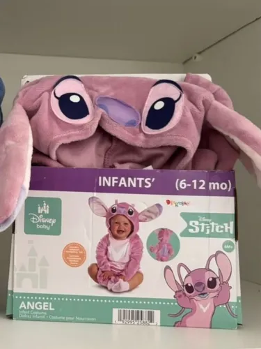 fantasia angel stich 6 a 12 meses