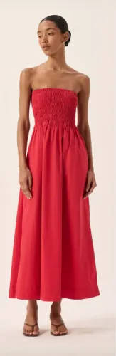 Vestido de linho da marca A.Brand. TAM:M