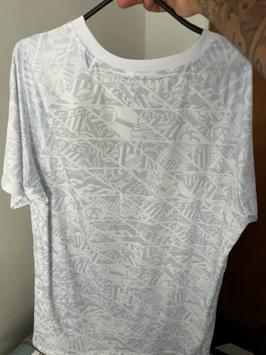 Camisa Aquecimento Santos F C