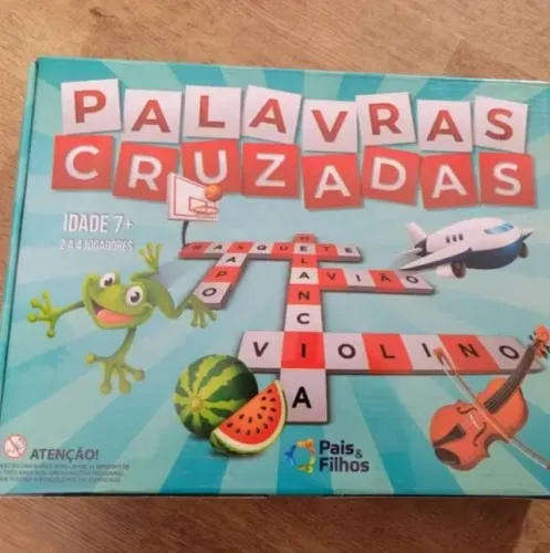 Jogo Palavras Cruzadas R$ 30