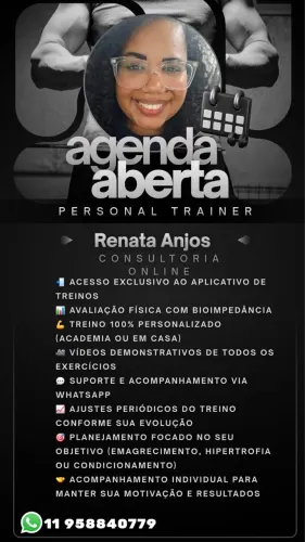 ? PERSONAL TRAINER ONLINE ? AGENDA ABERTA