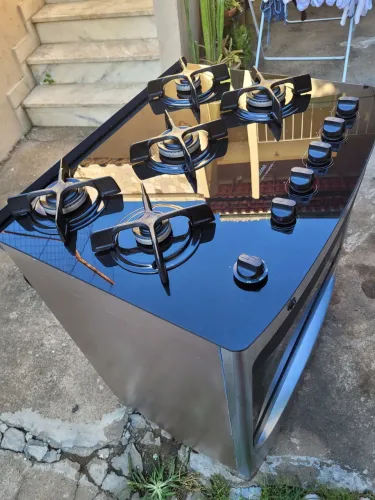 Fogão consul 5 bocas estilo industrial 