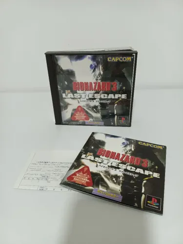 Resident evil/Biohazard 3 Last Escape Ps1 Japonês 