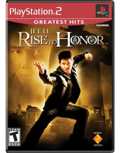 LACRADO ORIGINAL - Jet Li Rise To Honor (greatest Hits) Midia Física Novo Ps2