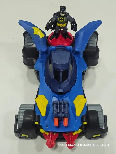 Imaginext Batman Fisher Price Batmobile com Personagem
