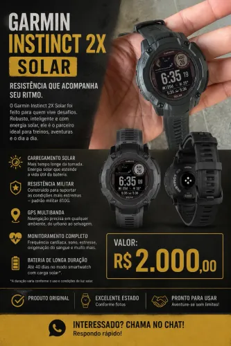 Garmin Instinct 2x Solar