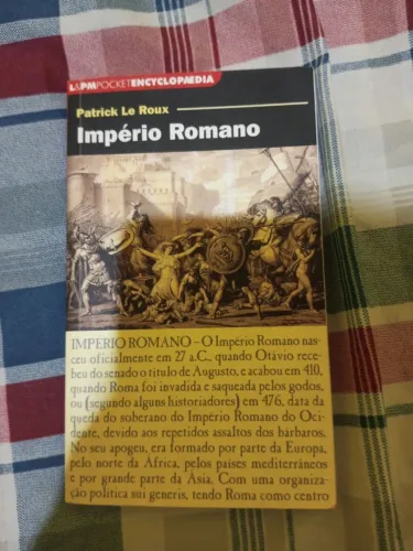 Livro sobre o. Império romano