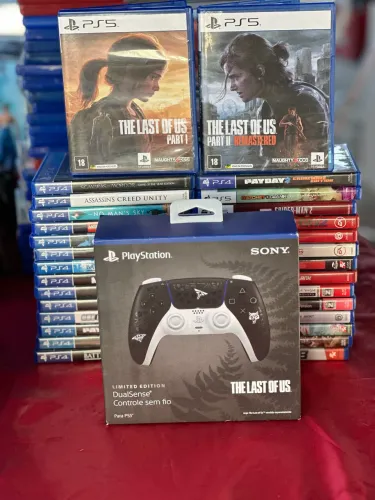 CONTROLE DUALSENSE THE LAST OF US LACRADO/NOVO