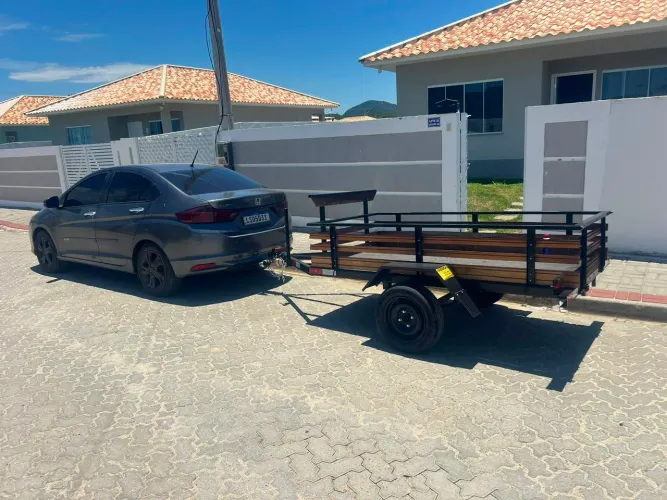 Carretinha 2025 Pronta pra Trabalhar | Emplacada + Reforçada