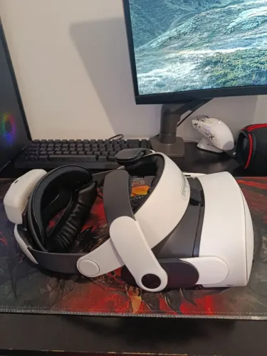 Meta Quest 3s 128GB + BOBOVR M3 PRO + Cabo Vr Link 5 m