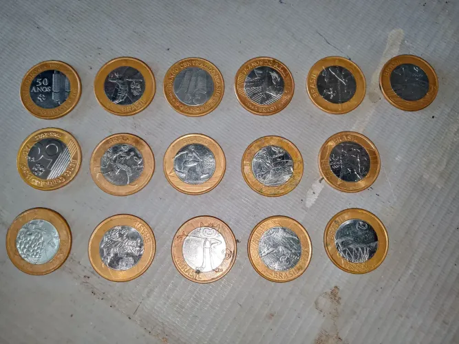 Moedas colecionáveis