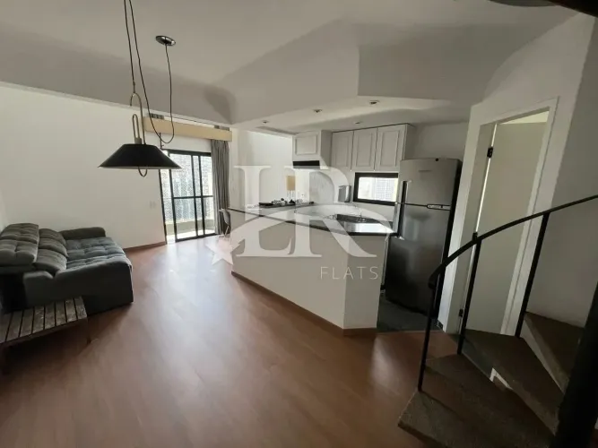 LR Flats - Cobertura duplex com arrumação diária para Locação em Moema