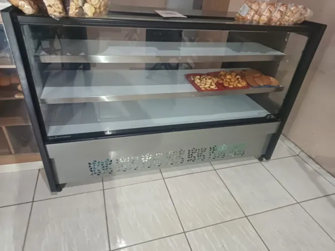 vitrine para salgados