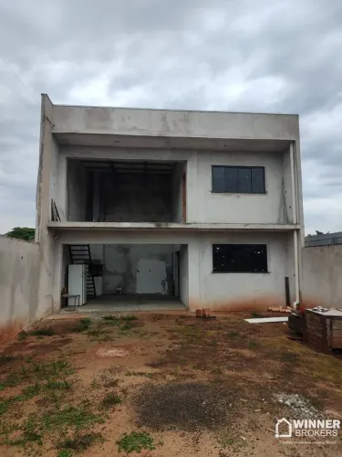 Área de lazer em construção