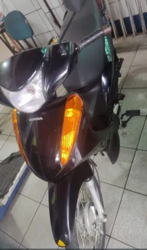 Honda Biz 100 ES 2013 Preta - Com Partida Elétrica (Financia / Cartão)<br>