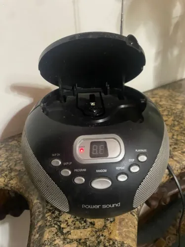 Rádio antigo AM/FM/CD