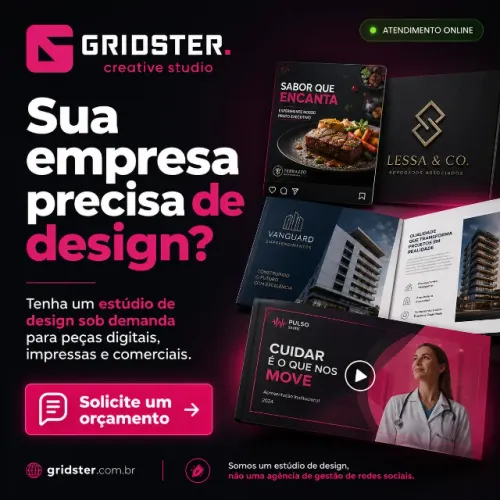 Designer gráfico para empresas | Artes, logos, folders e apresentações