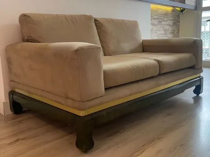 Sofá dois lugares vintage 240x90cm