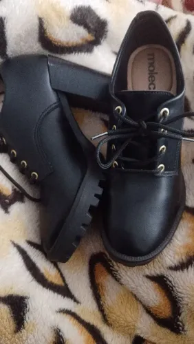 Bota Feminina Preta - Tamanho 34 