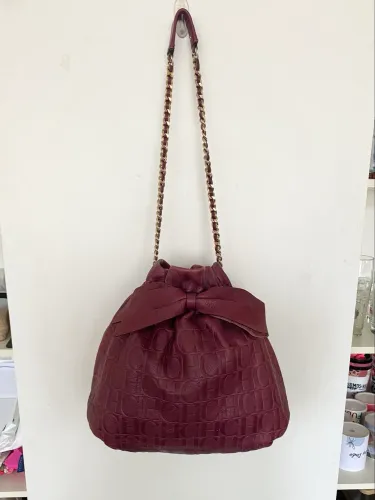 Bolsa Bow Bucket da Carolina Herrera
