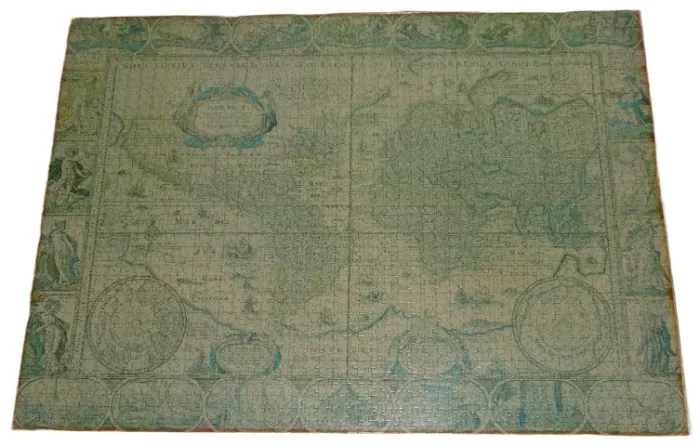 Quebra Cabeca Mapa Mundi Antigo Desmontado 2000 Pecas Adr18