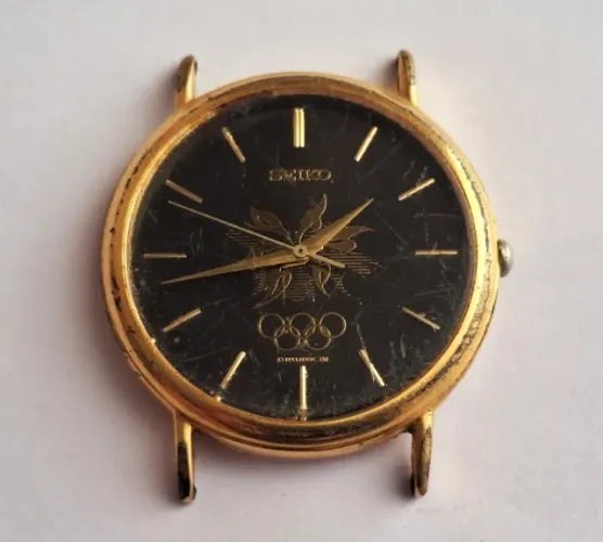 R19= COM DEFEITO ANTIGO RELOGIO SEIKO NAGANO VER DETALHES EM DESCRIÇAO