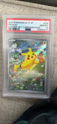 Pikachu Psa 10