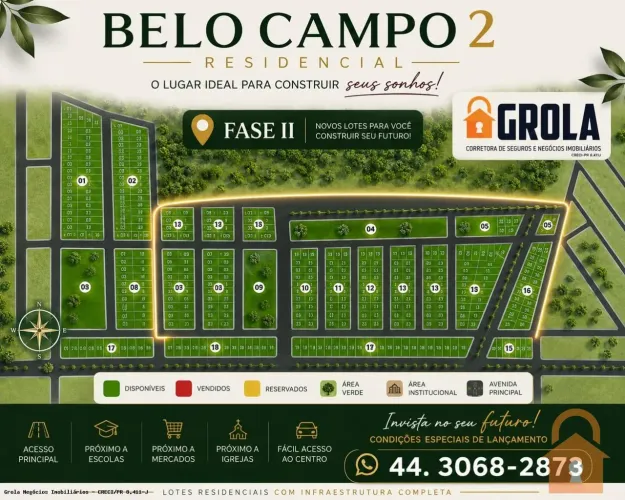 Loteamento Jardim Belo Campo 2 / LANÇAMENTO!