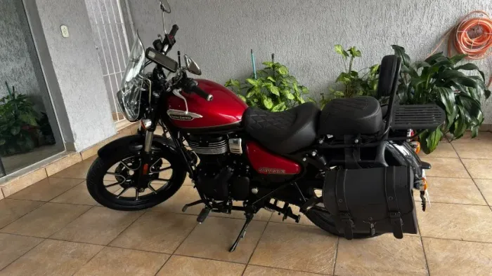 Royal Enfiel Meteor 350 Supernova 2024 -13.500 km - Revisões em Dia - Banco Pedrinho 