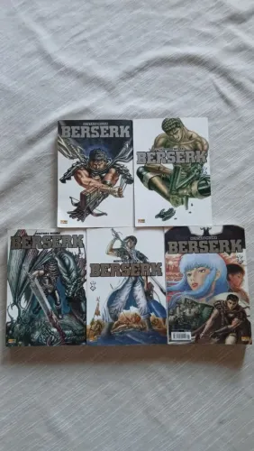 Manga Berserk Vol. 1 ao 5