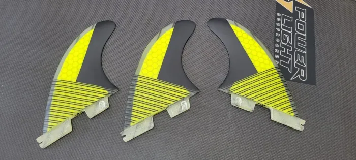 Jogo de quilhas FCS II - Performance  - Fiberglass com honeycomb 