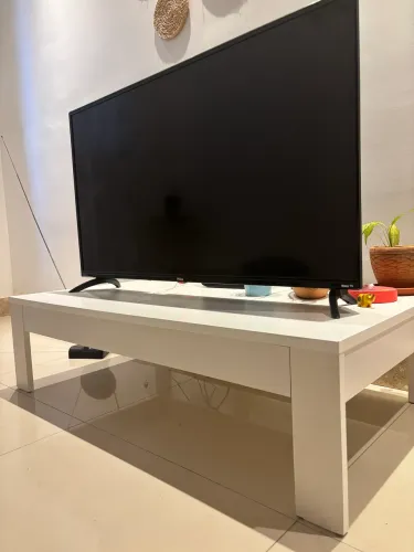 mesa de centro branca