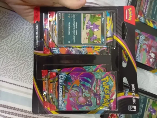 Blister quadruplo Caos ascendente 1 und VESPERATCG