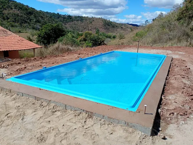 Piscina de fibra