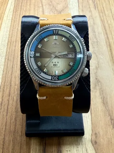 Relógio King Diver Textura Listra - 1970