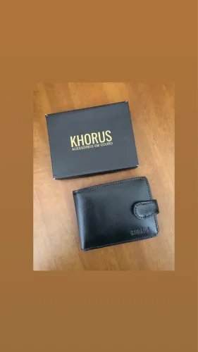 Carteira masculina Preta