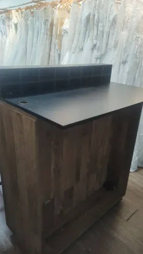 Bancada de caixa para restaurante