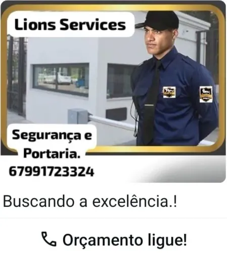 Empresa de Segurança, Limpeza & Zeladoria.